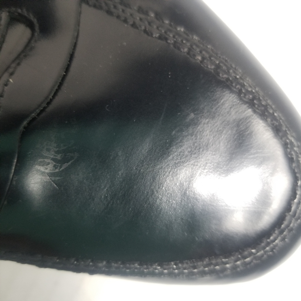 LAUREN RALPH LAUREN WOMEN'S BLACK LEATHER LOAFERS SIZE 6B - Picture 10 of 12